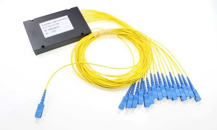 1x16 PLC fiberoptisk splitter
