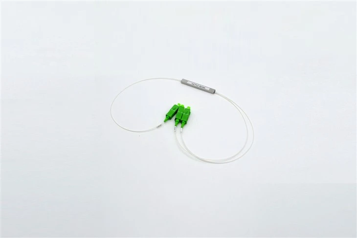 1×2 PLC Fiber Splitter, Mini Module, SC/APC