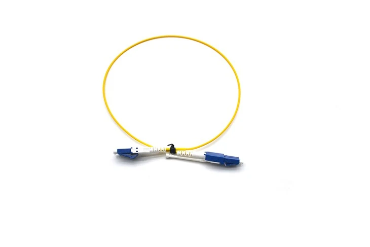 LC till LC UPC Singlemode Duplex Fiber Patch-sladd – 9/125 μm OS2 med LSZH-jacka